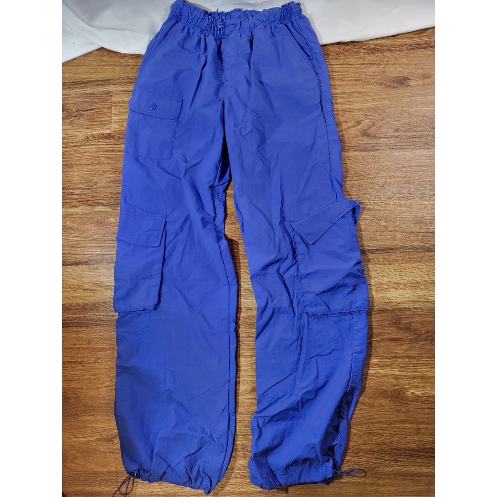 Love Tree Blue Size Small Nylon Parachute Pants